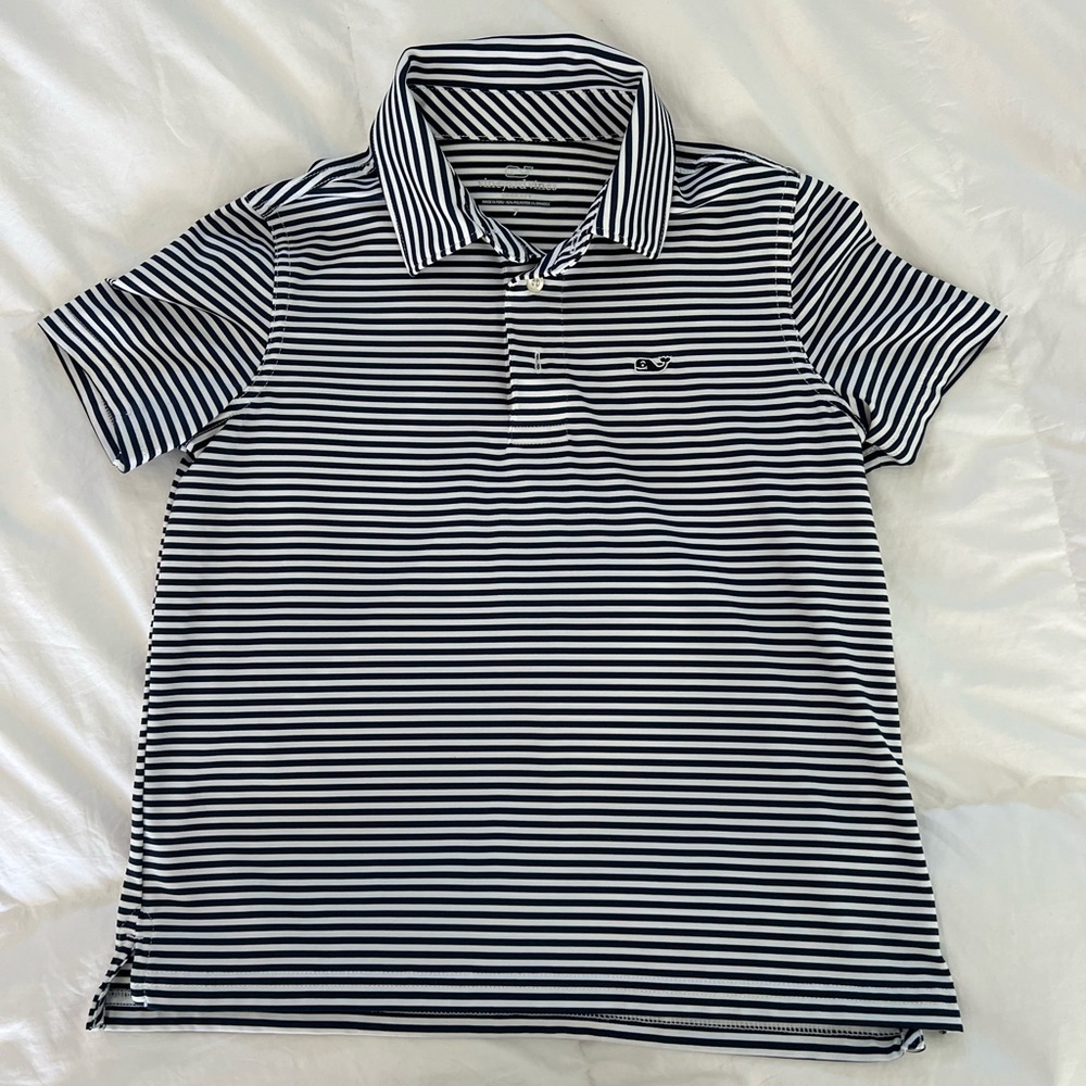 Vineyard Vines Striped Polo Shirt